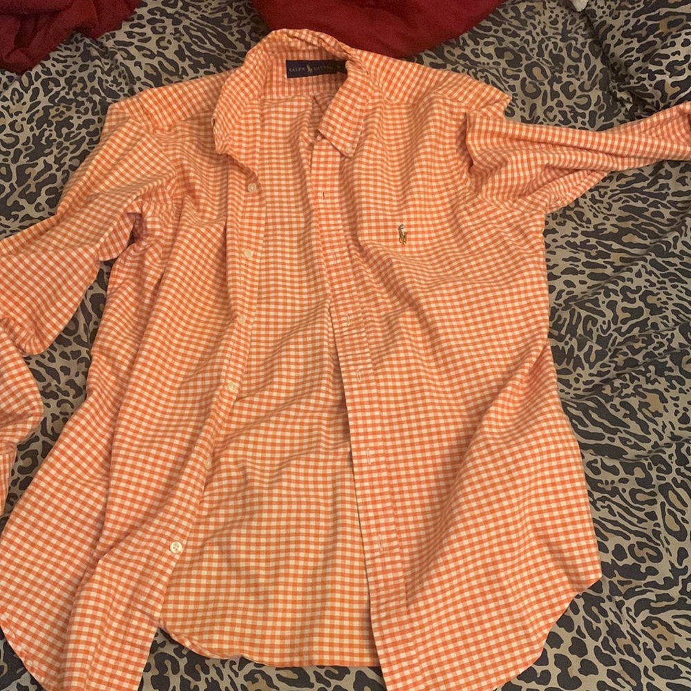 Mens polo Ralph Lauren button down shirt